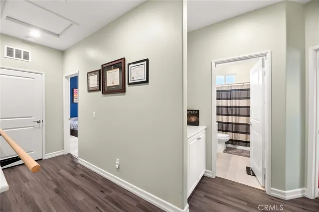 wooden floor in an empty room