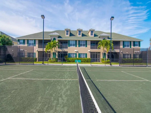 a view of a basketball court