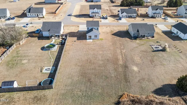 view of rooftop and living room