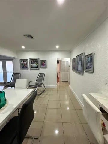 an empty room with window