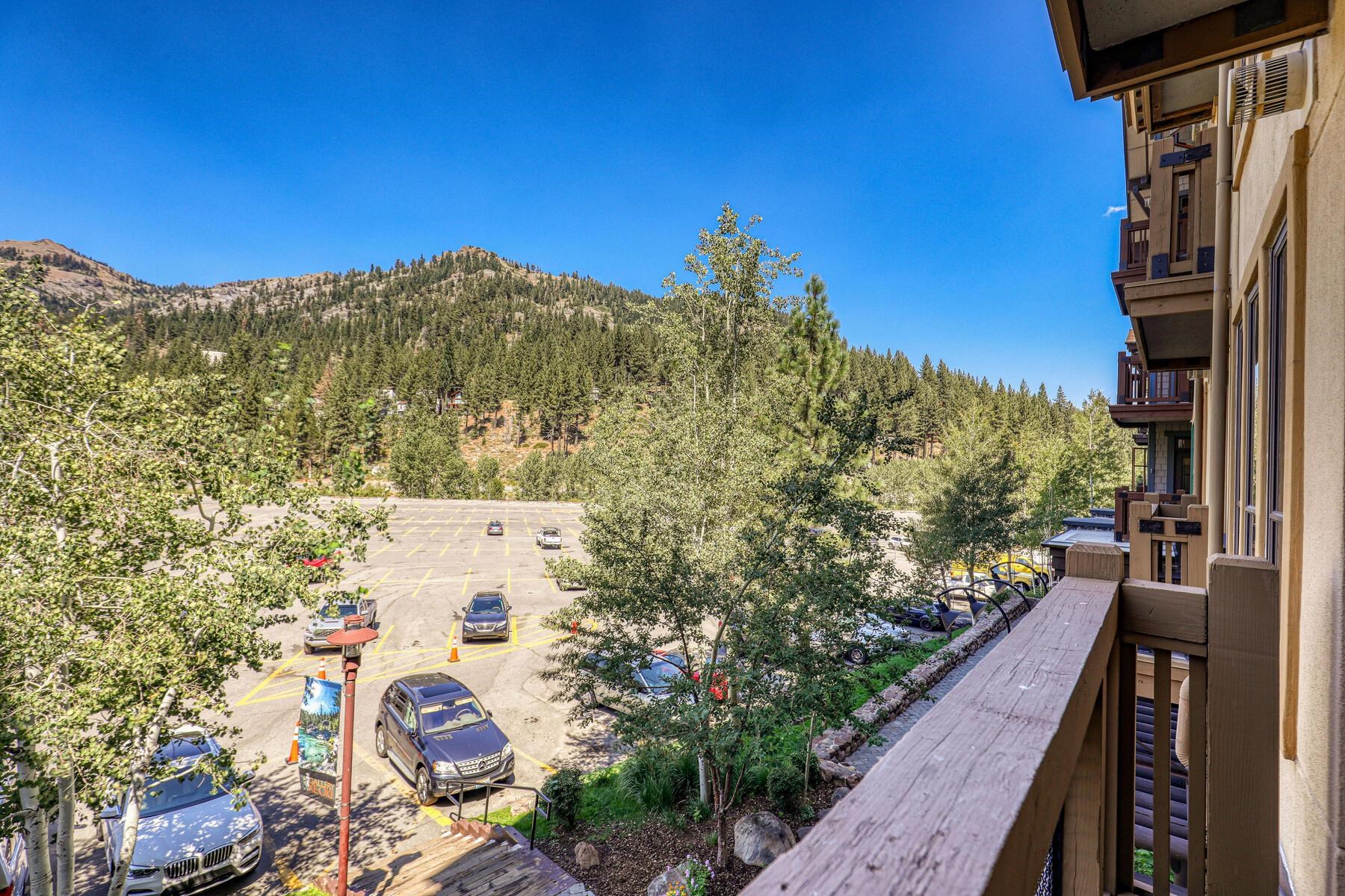 1850 Village South Road, Unit 4227 Olympic Valley, CA 96146 - Photo 3 of 21 a view of balcony with wooden floor and city view