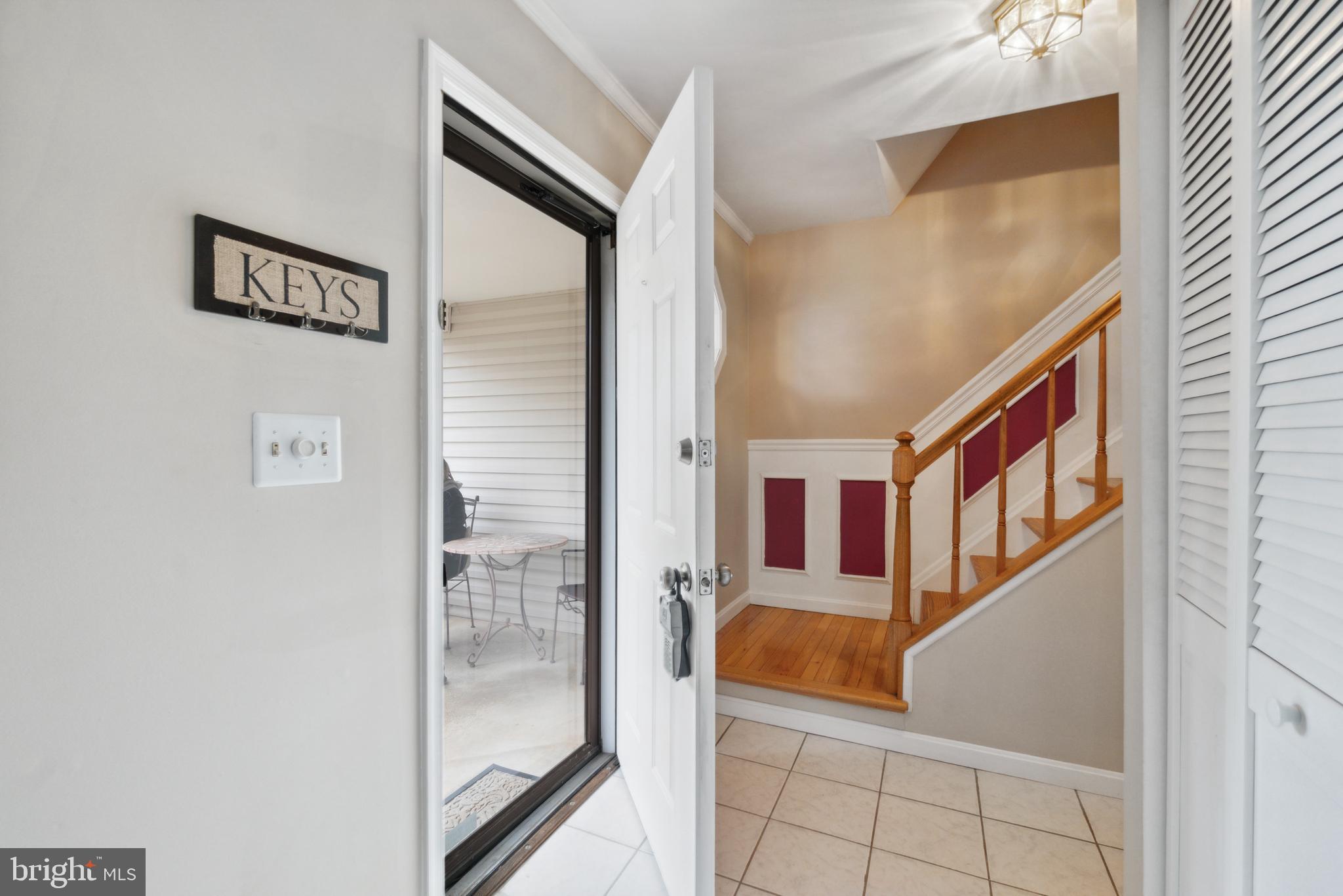 1317 Vanderbilt Road Bel Air, MD 21014 - Photo 2 of 47 Foyer With Ceramic Tile And Crown Molding