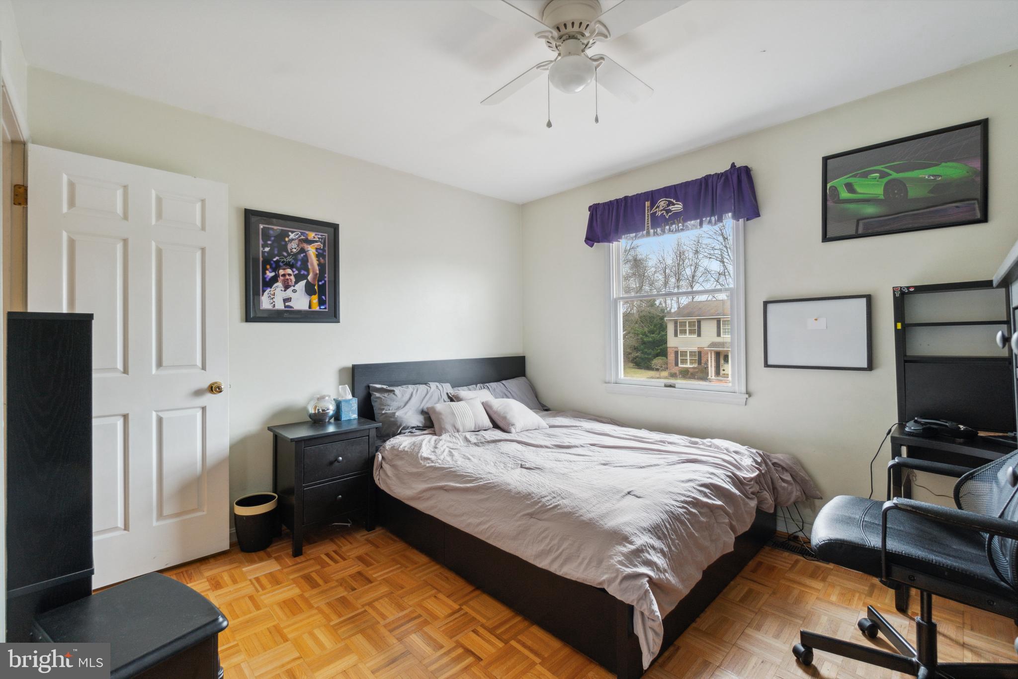 1317 Vanderbilt Road Bel Air, MD 21014 - Photo 30 of 47 Parquet Hardwood Floor And Ceiling Fan