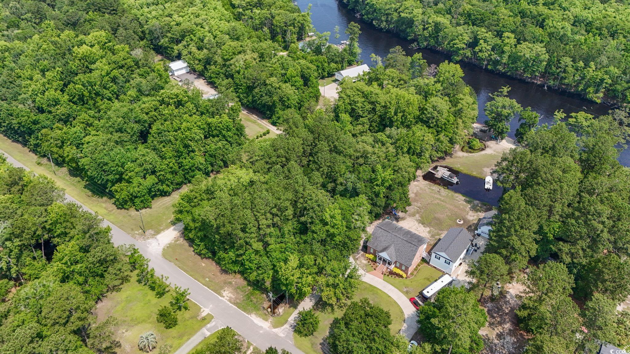 Tbd Riverside Drive Conway, SC 29526 - Photo 6 of 11 Bird's eye view of a large body of water