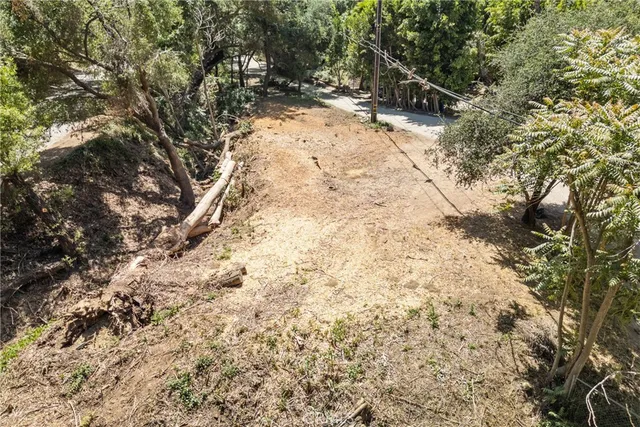 a view of a covered with snow in the background