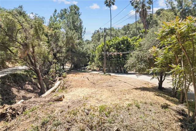 a view of empty yard