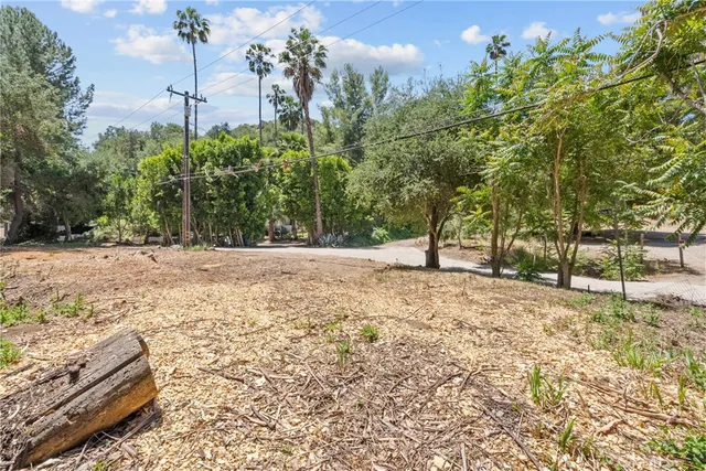 a view of outdoor space with trees
