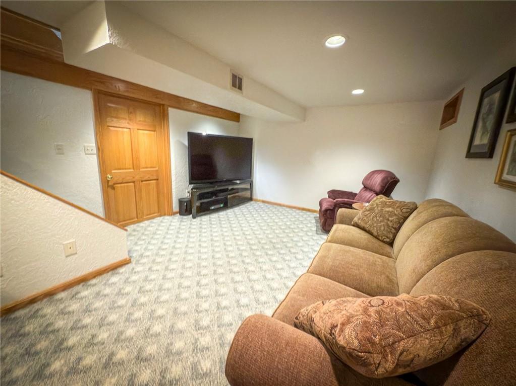 306 Chicora Road Butler, PA 16001 - Photo 18 of 30 a living room with furniture and a flat screen tv