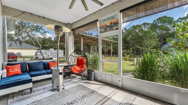 a view of a storage room with gym equipment