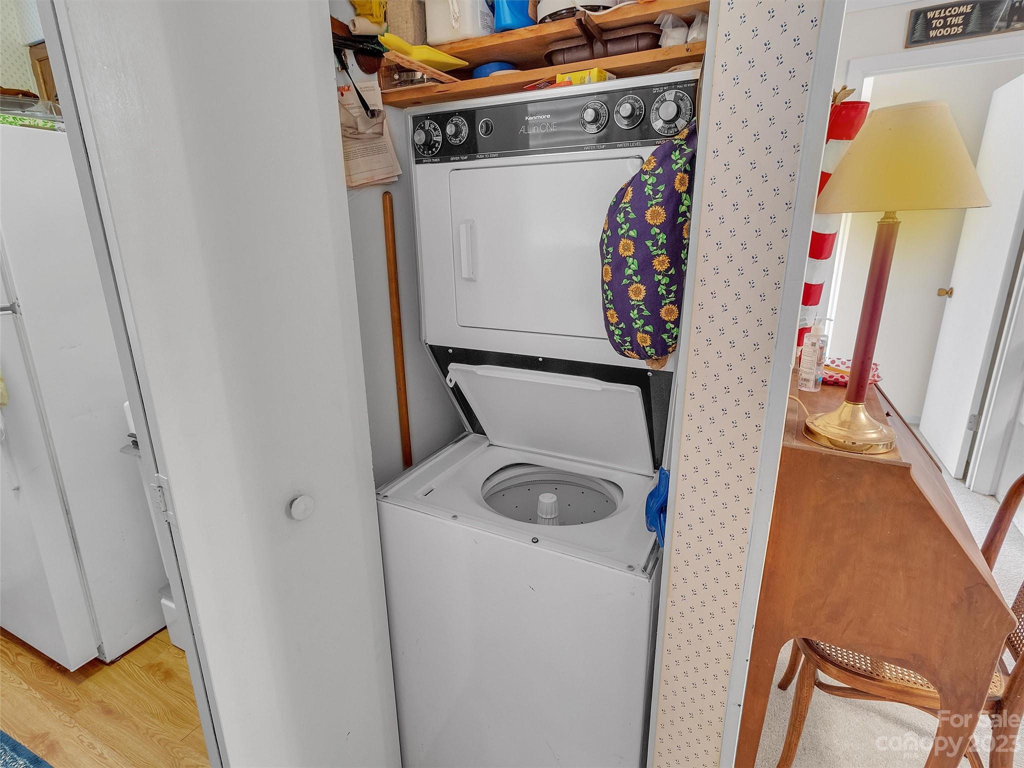 645 Mouzon Road Waynesville, NC 28785 - Photo 17 of 40 a utility room with dryer and washer