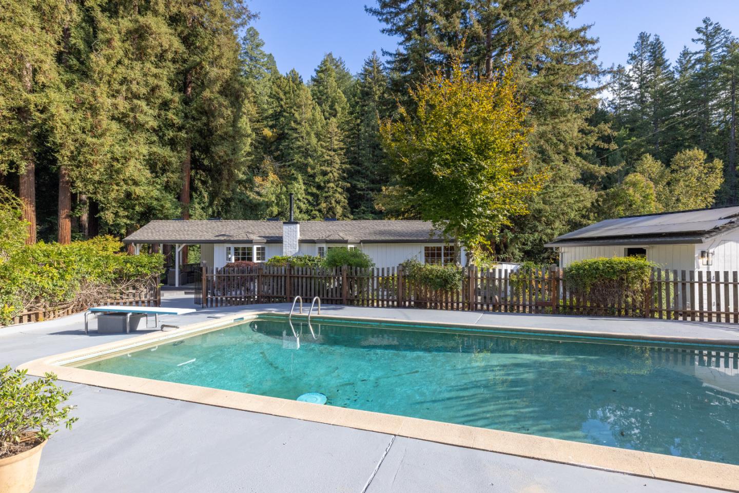 220 Lazy Woods Road Felton, CA 95018 - Photo 2 of 69 front view of a house with a yard