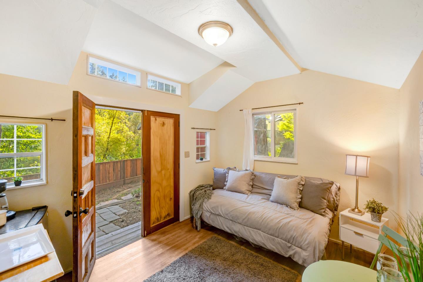 220 Lazy Woods Road Felton, CA 95018 - Photo 56 of 69 a living room with furniture and a window