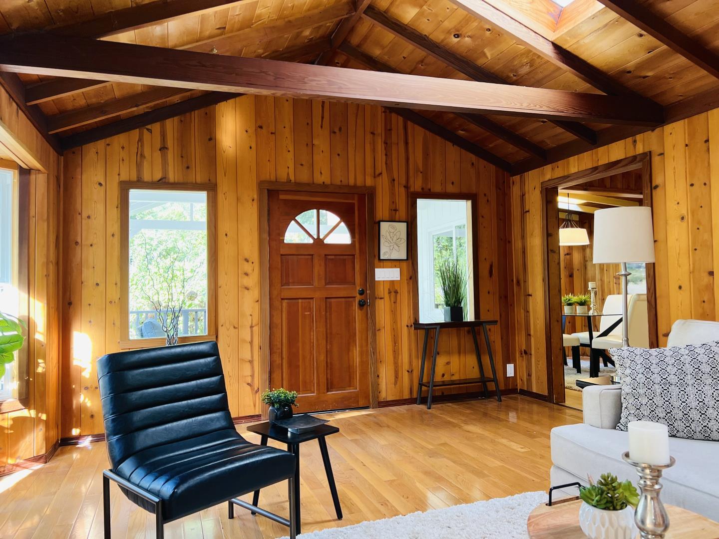 220 Lazy Woods Road Felton, CA 95018 - Photo 7 of 69 a front view of a house with garden