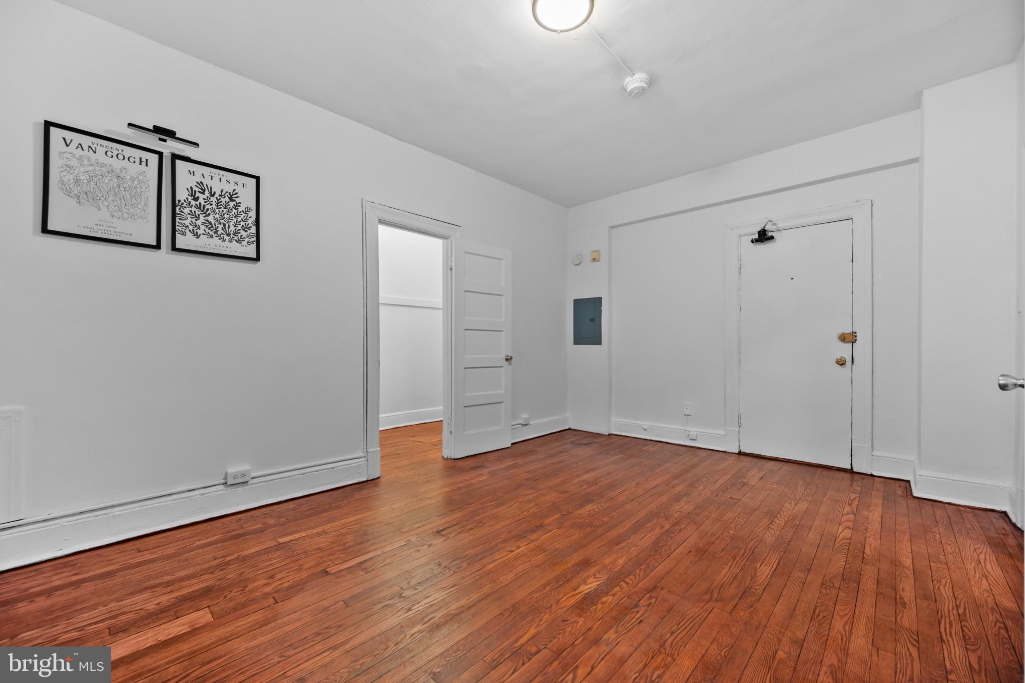 1457 Park Road Northwest, Unit 107 Washington, DC 20010 - Photo 13 of 42 View from the window to entry door. Unit 107.