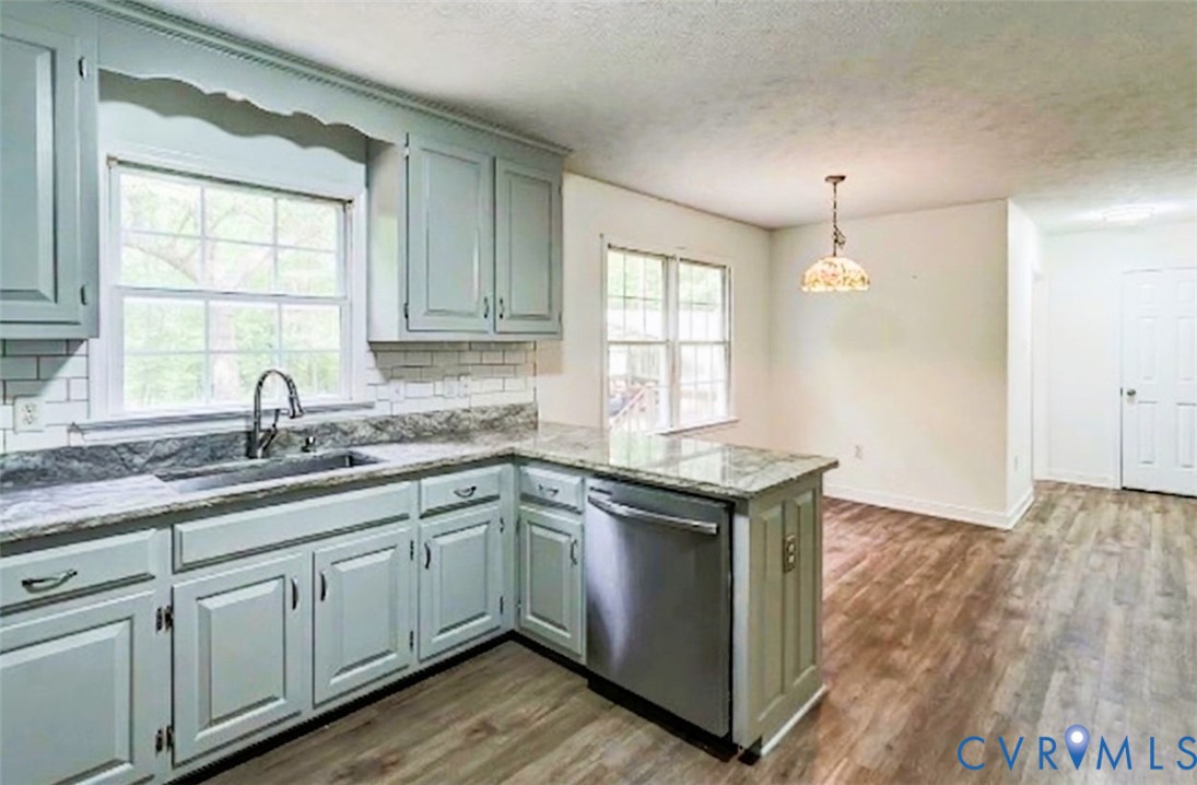 3820 Mt Pleasant Road Providence Forge, VA 23140 - Photo 3 of 40 a kitchen with a sink cabinets and window