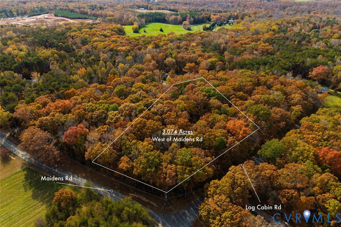 Lot 1 Maidens Road Maidens, VA 23102 - Photo 12 of 36 Aerial view of property and surrounding area with