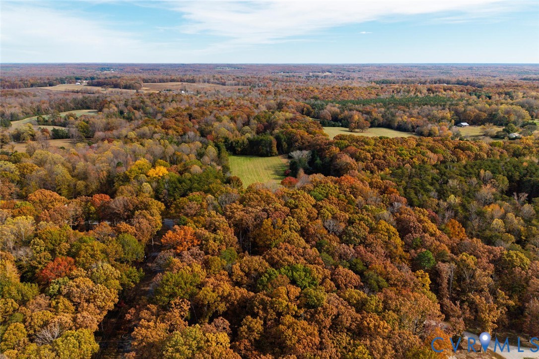 Lot 1 Maidens Road Maidens, VA 23102 - Photo 17 of 36 Drone / aerial view of a heavily wooded area