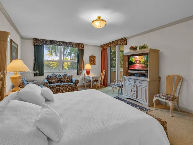 a kitchen with a cabinets and a window