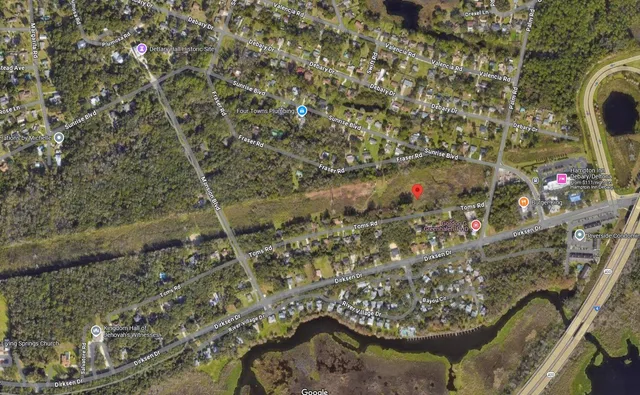 a bird view of a house