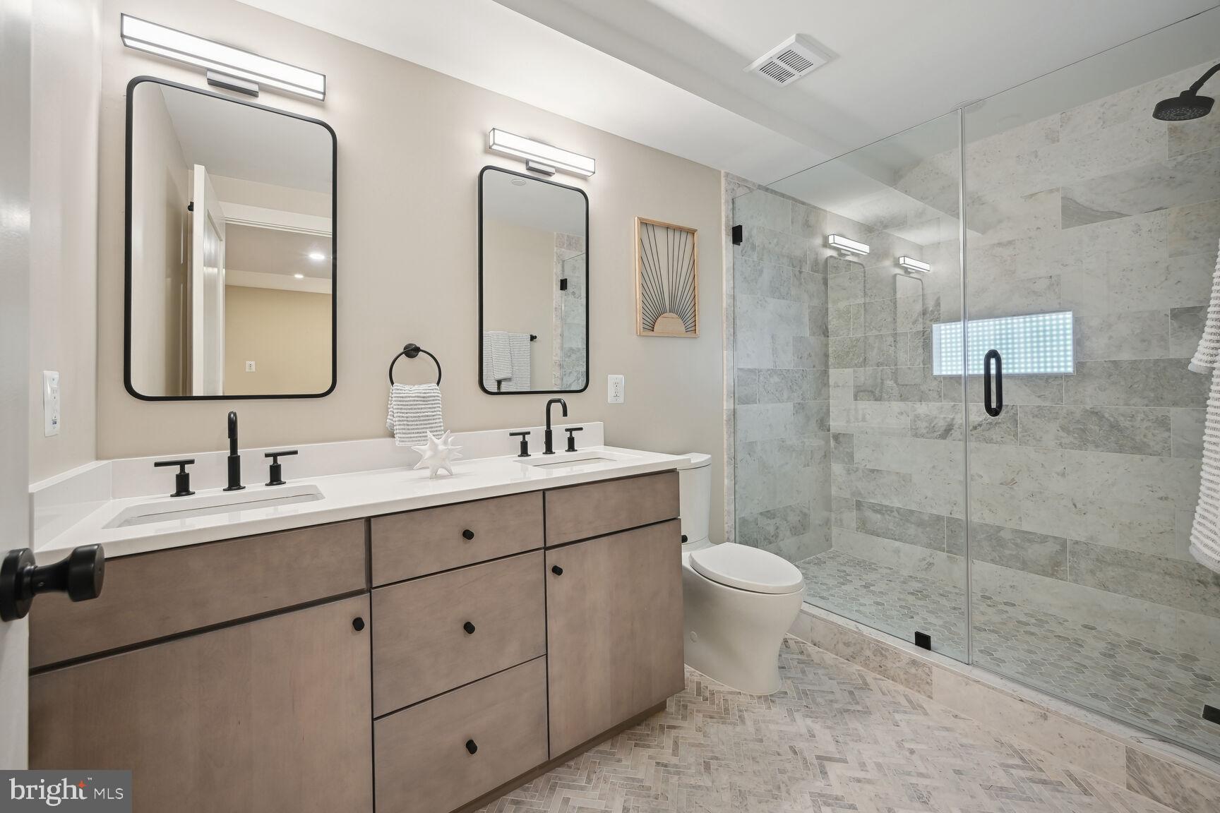 1820 19th Street Northwest, Unit 1 Washington, DC 20009 - Photo 15 of 22 Stunning primary bath