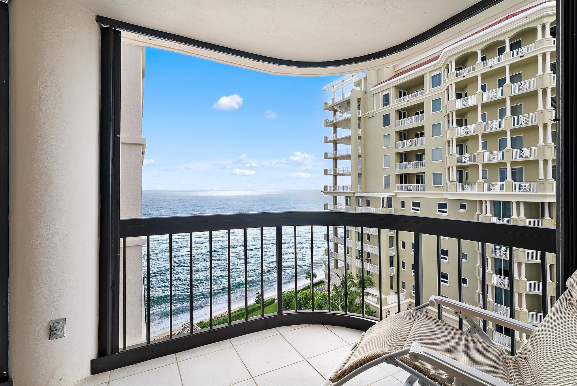 5380 North Ocean Drive, Unit 10B Singer Island, FL 33404 - Photo 3 of 50 a view of a balcony