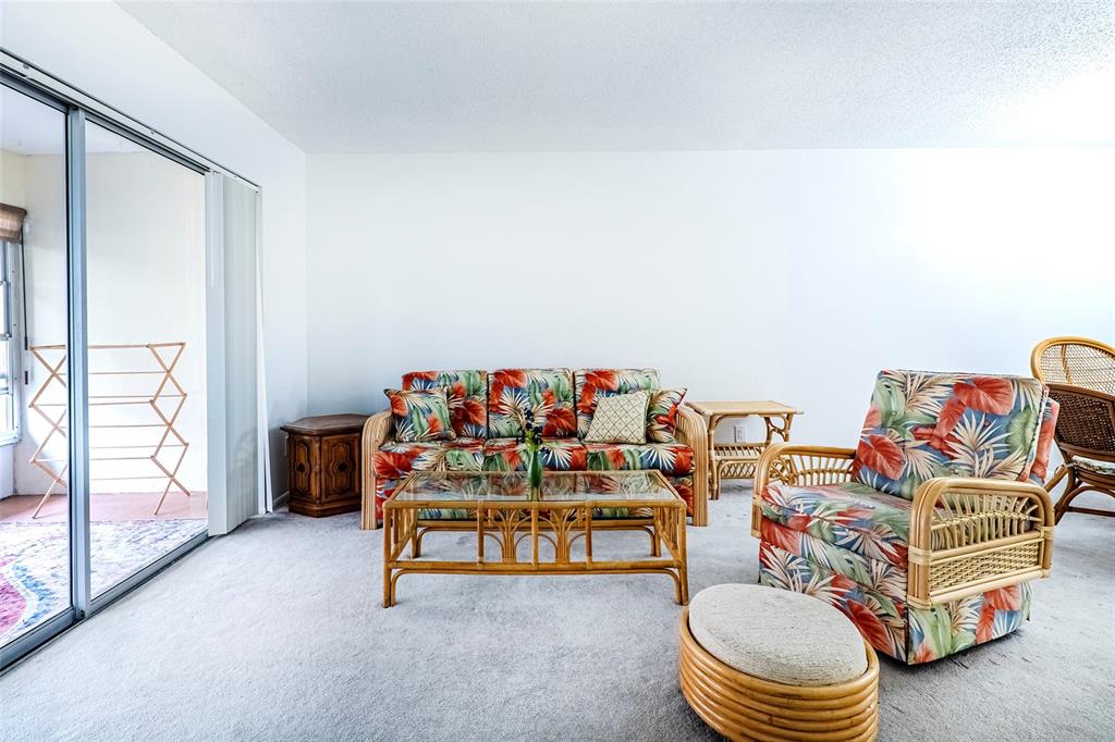 5197 Silent Loop, Unit 224 New Port Richey, FL 34652 - Photo 18 of 41 a living room with furniture a rug and a large window