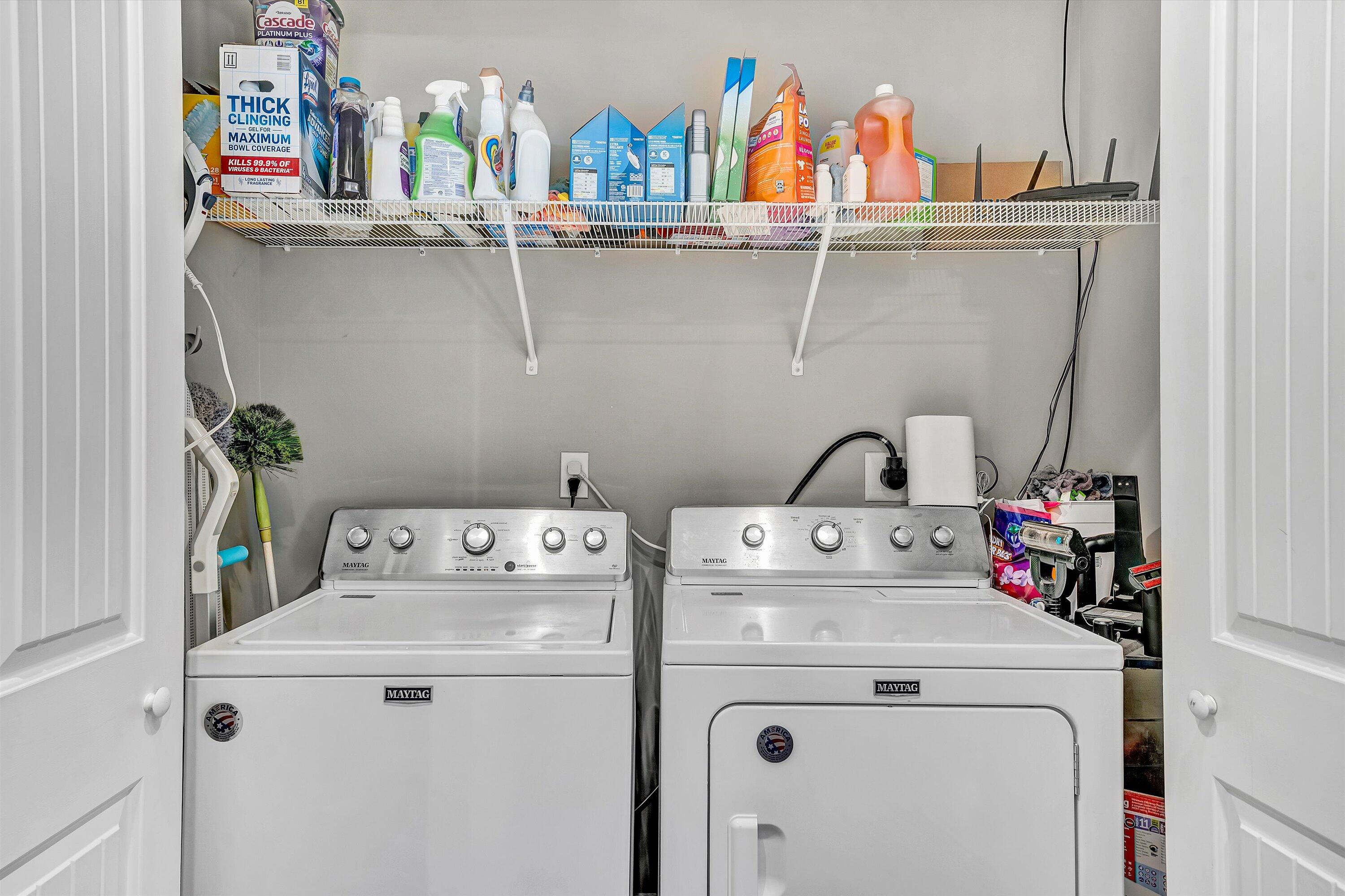 8350 Newport Road Catawba, VA 24070 - Photo 29 of 75 a utility room with dryer and washer