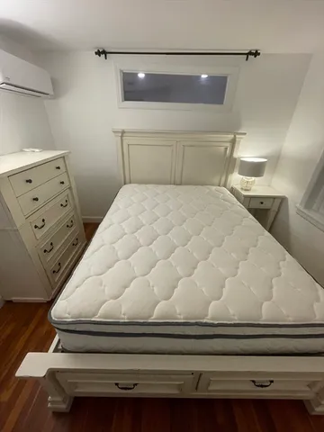 a close view of closet