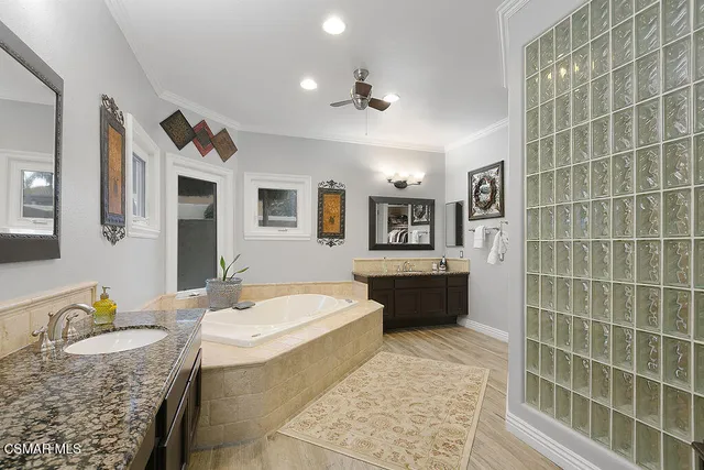 a view of outdoor space with seating area