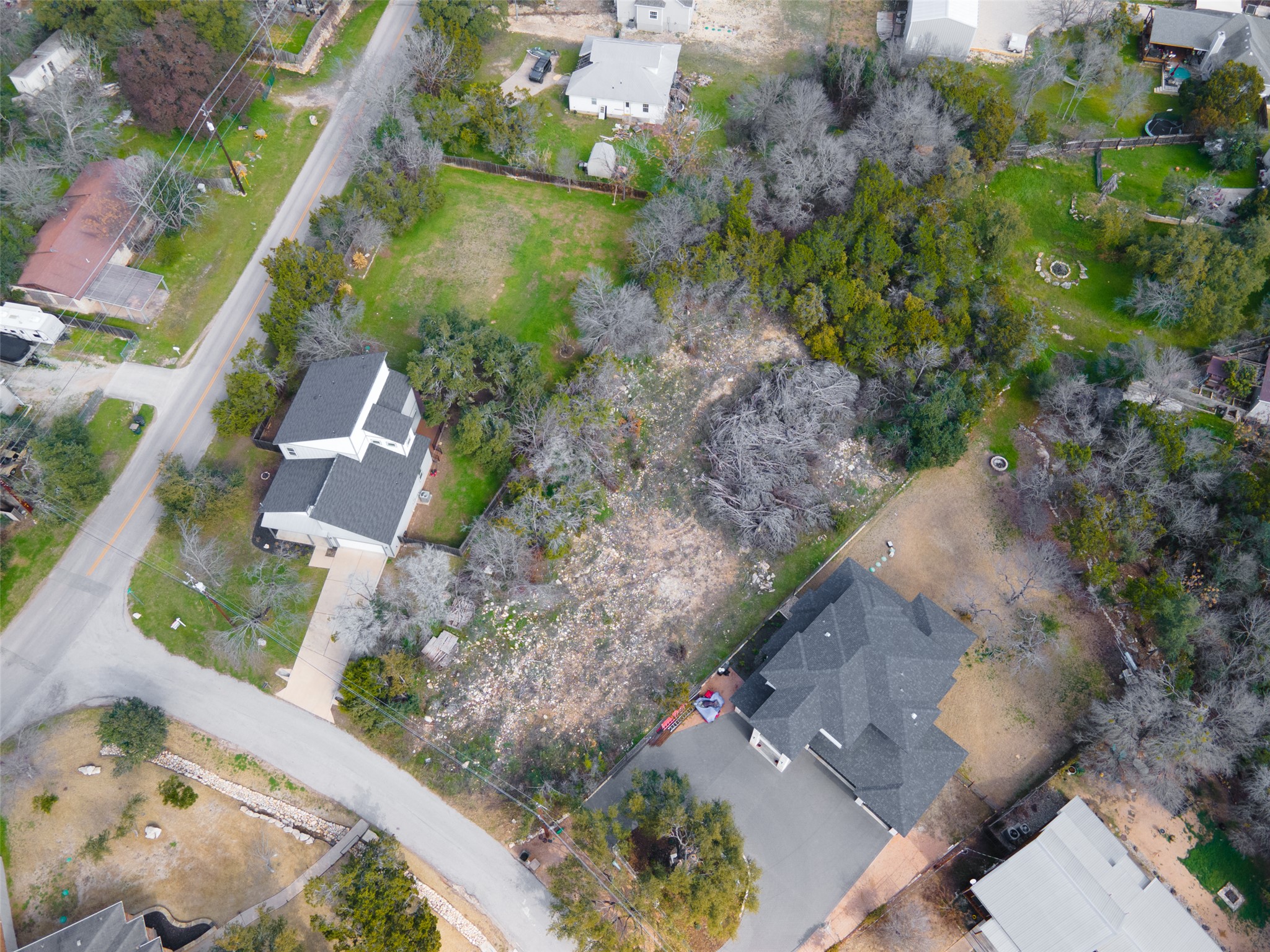 14432 Tuscola Circle Austin, TX 78734 - Photo 13 of 18 an aerial view of a house with a yard
