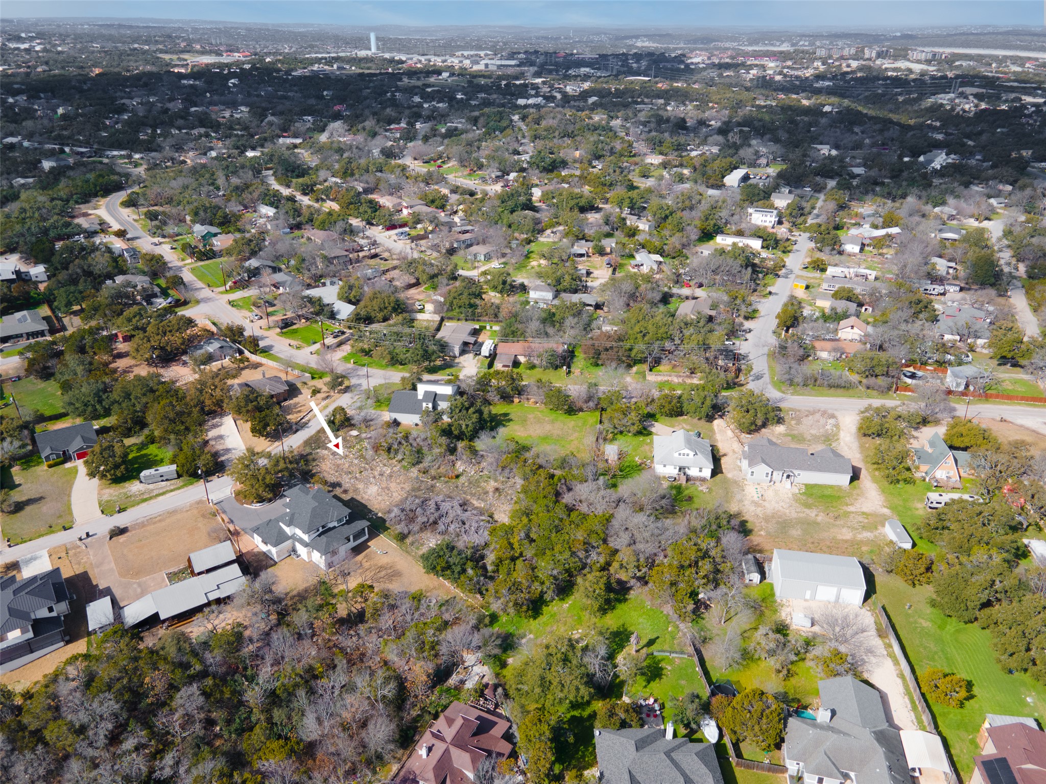 14432 Tuscola Circle Austin, TX 78734 - Photo 14 of 18 an aerial view of residential houses with outdoor space