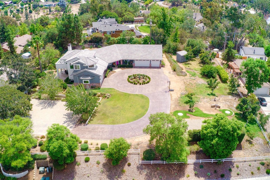 a view of a house with a patio