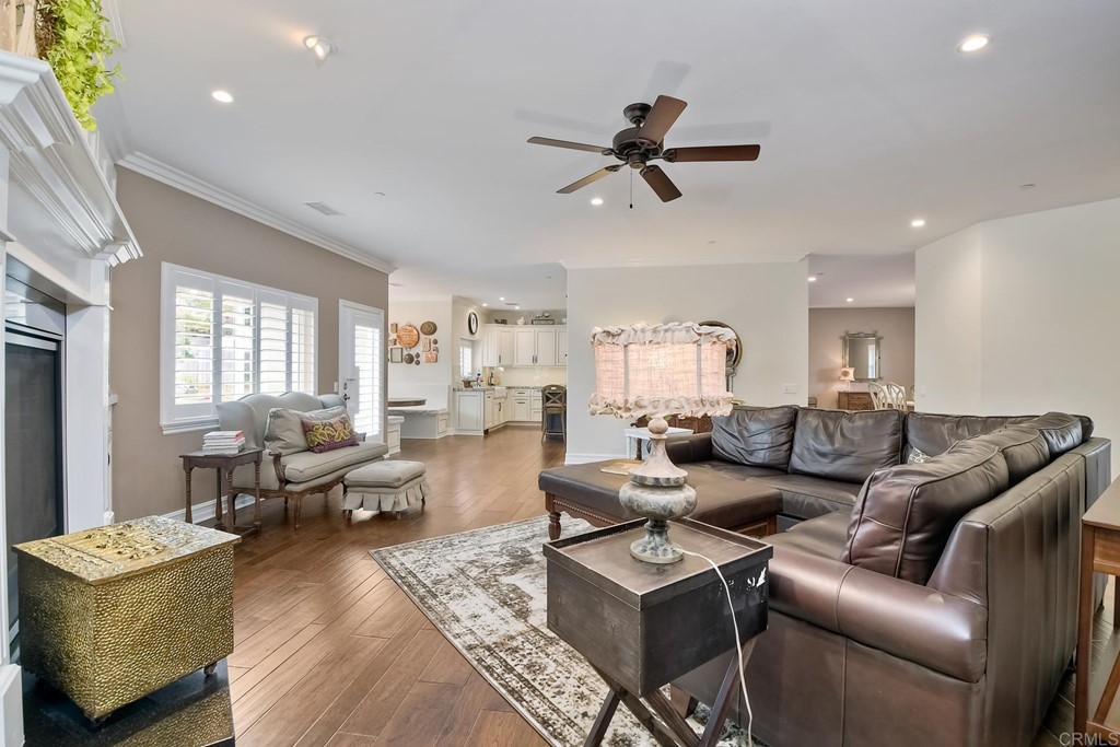 1494 Meredith Road Fallbrook, CA 92028 - Photo 30 of 47 a living room with furniture and a large window