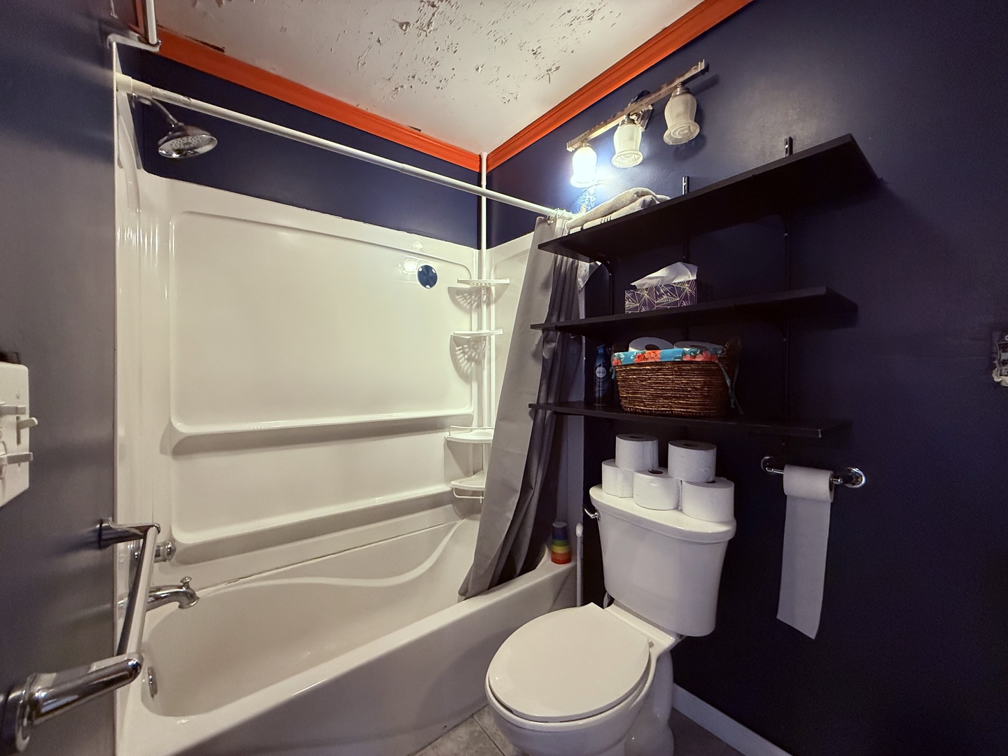 120 West Cherry Street Clinton, IL 61727 - Photo 5 of 15 a bathroom with a toilet and a shower