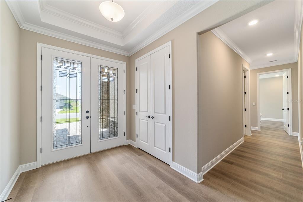 10537 Southwest 96th Lane Road Ocala, FL 34481 - Photo 23 of 75 a view of entryway with wooden floor
