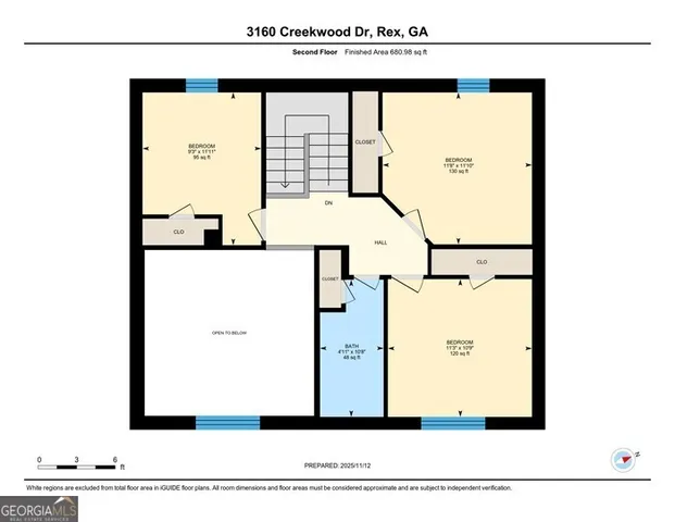 $1,945 | 3160 Creekwood Drive, Rex, GA 30273