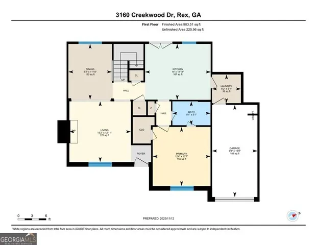 $1,945 | 3160 Creekwood Drive, Rex, GA 30273