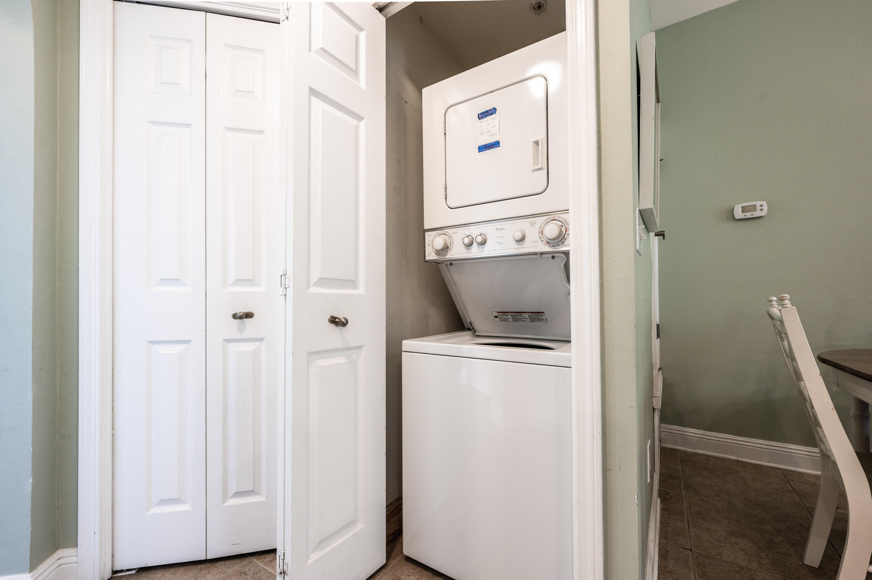 104 Village Boulevard, Unit 621 Santa Rosa Beach, FL 32459 - Photo 24 of 49 a utility room with dryer and washer
