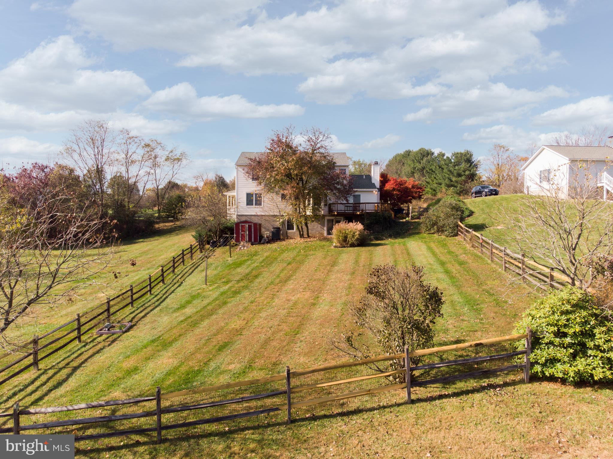 890 4 Seasons Road Westminster, MD 21157 - Photo 41 of 49 1/2 of backyard is fenced