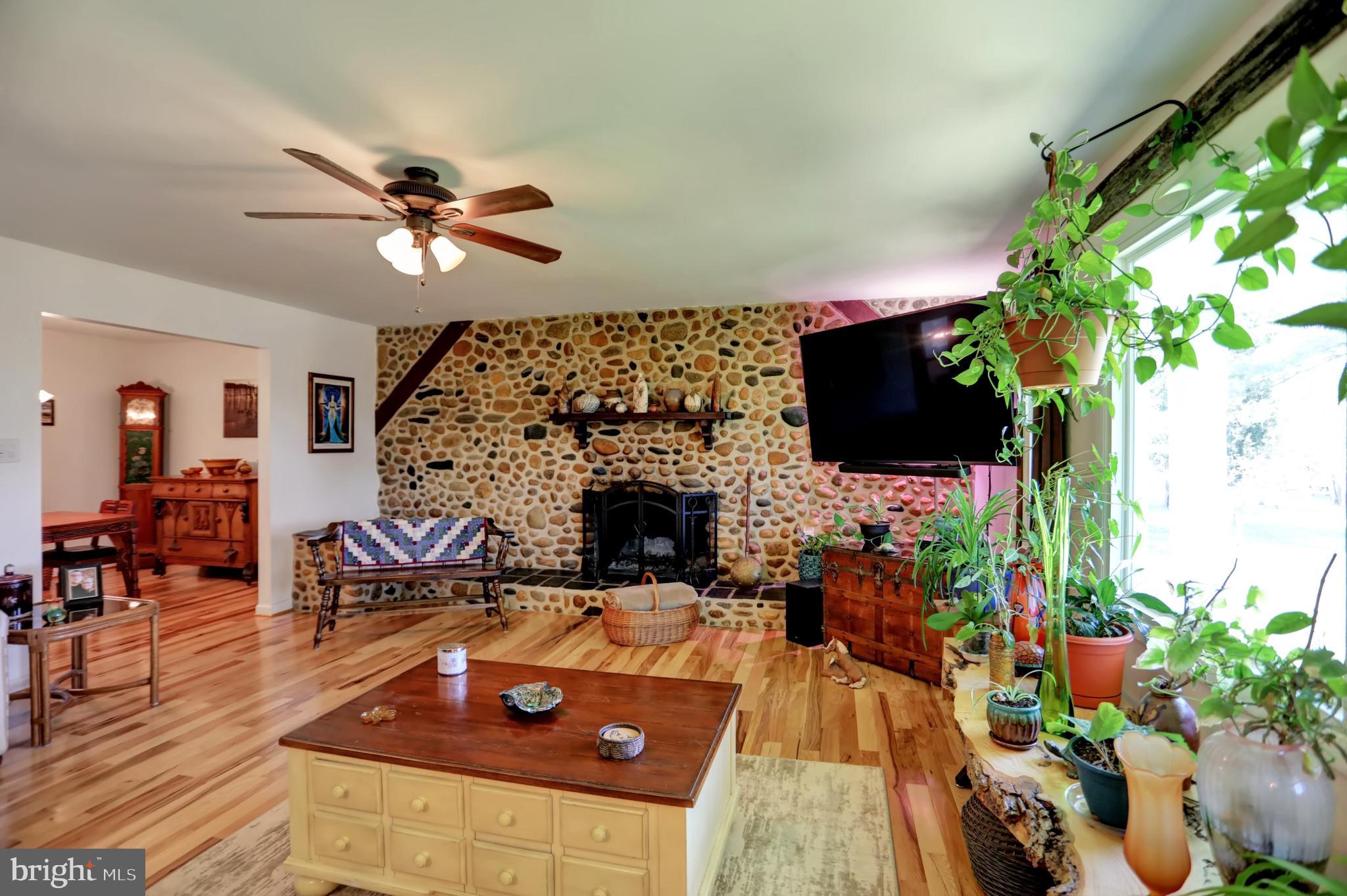 1004 South Stepney Road Aberdeen, MD 21001 - Photo 13 of 56 Large Main LR with Beautiful Stone Fireplace
