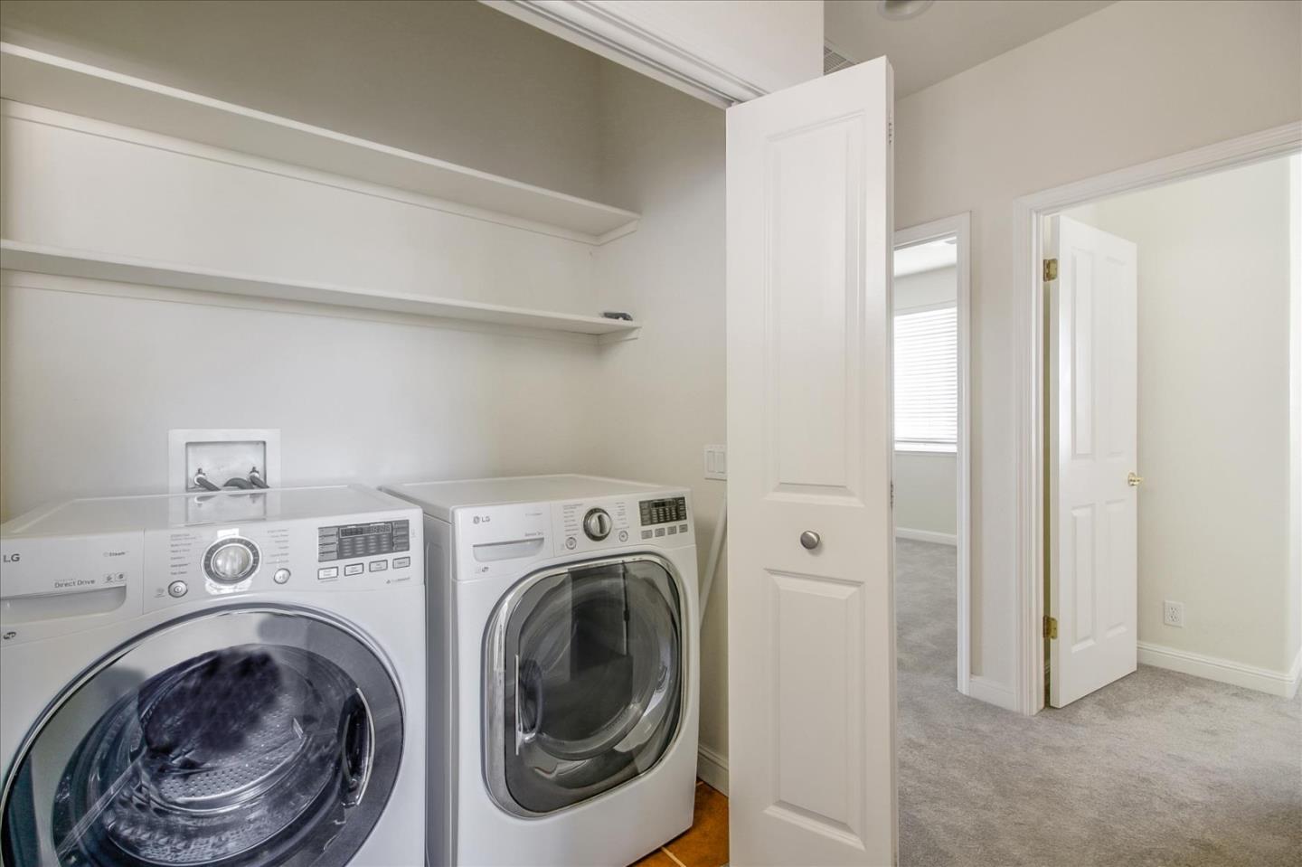 82 Cannery Circle Campbell, CA 95008 - Photo 28 of 35 a view of washer and dryer in a utility room