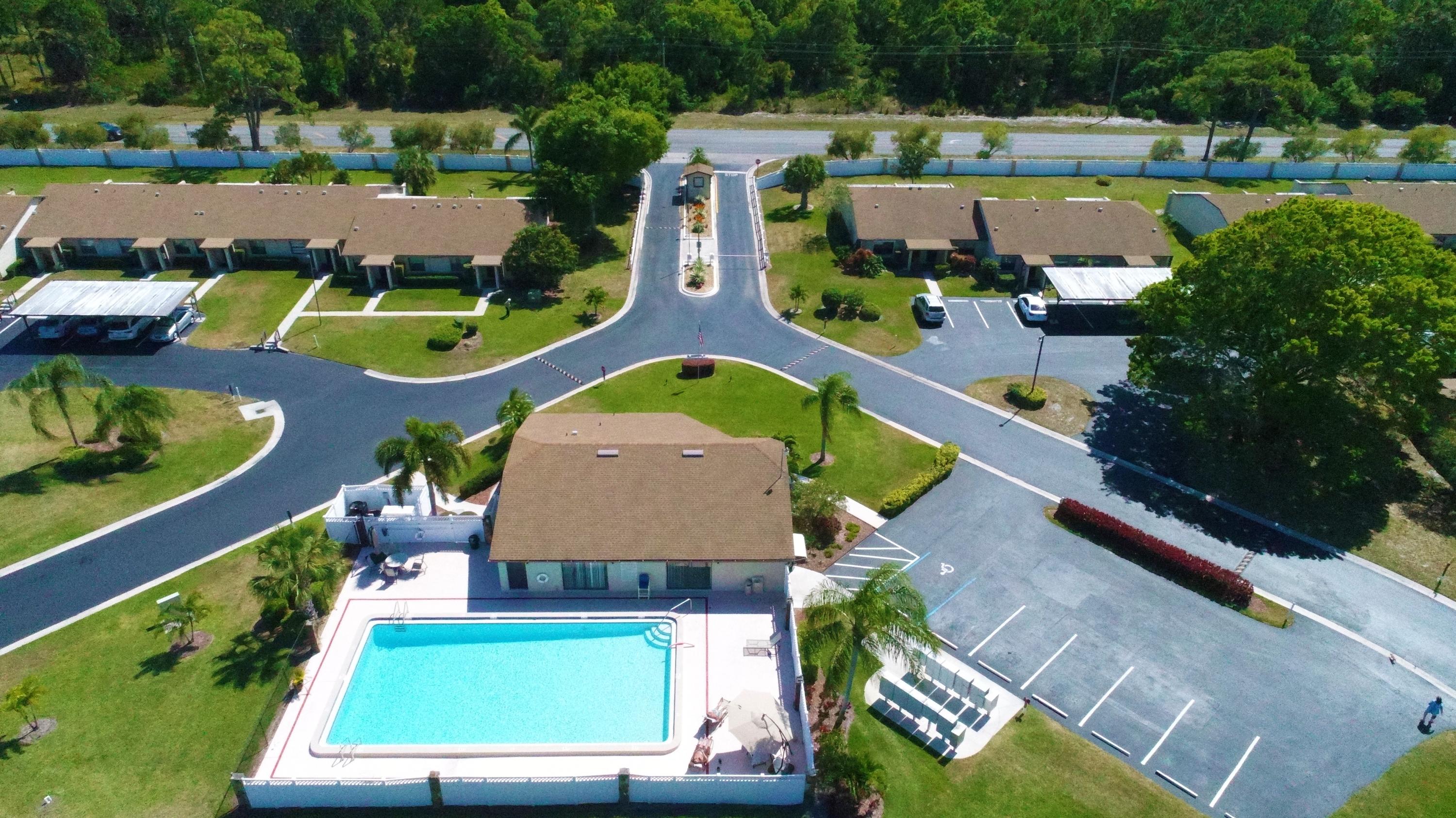 6008 Indrio Road, Unit 5 Fort Pierce, FL 34951 - Photo 37 of 39 Entry Clubhouse