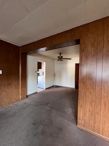 a view of empty room