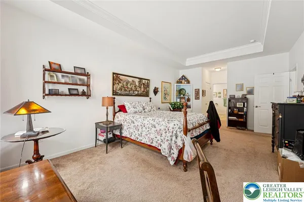 a room with furniture and a couch