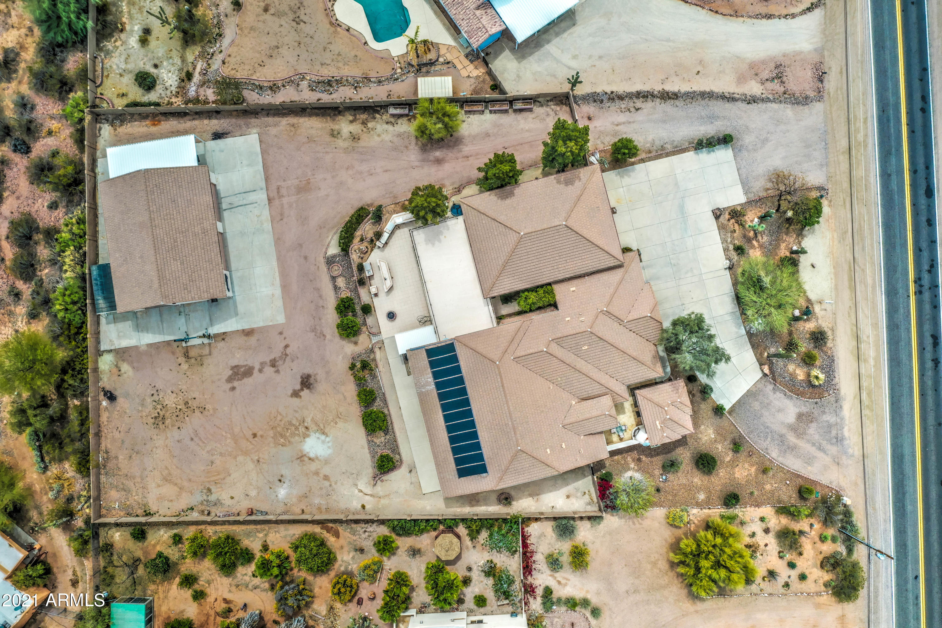 2257 South Mountain View Road Apache Junction, AZ 85119 - Photo 33 of 56 MOUNTAIN VIEW OVERHEAD