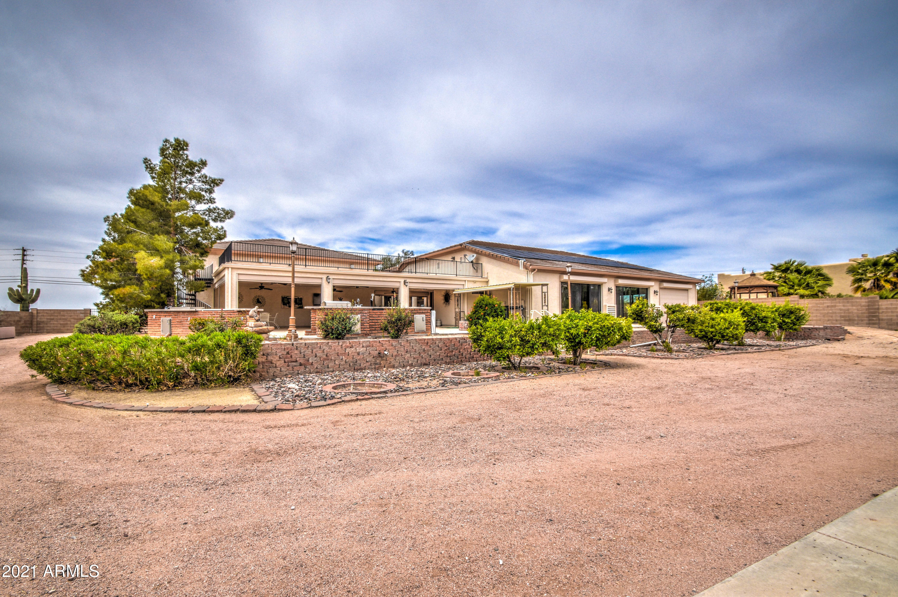 2257 South Mountain View Road Apache Junction, AZ 85119 - Photo 49 of 56 MOUNTAIN BACK OF HOUSE 2