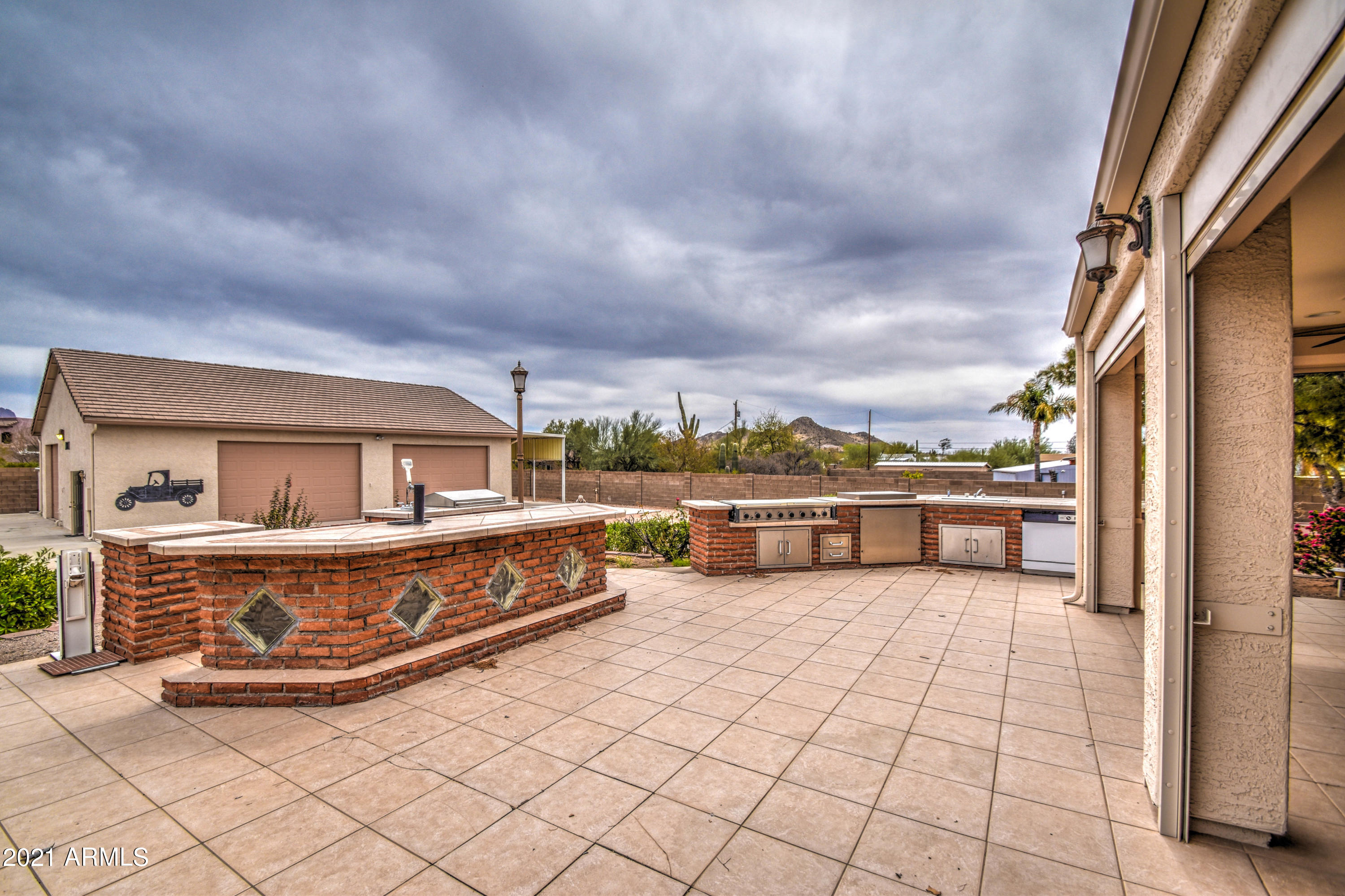 2257 South Mountain View Road Apache Junction, AZ 85119 - Photo 51 of 56 MOUNTAIN VIEW OUTDOOR KITCHEN 2