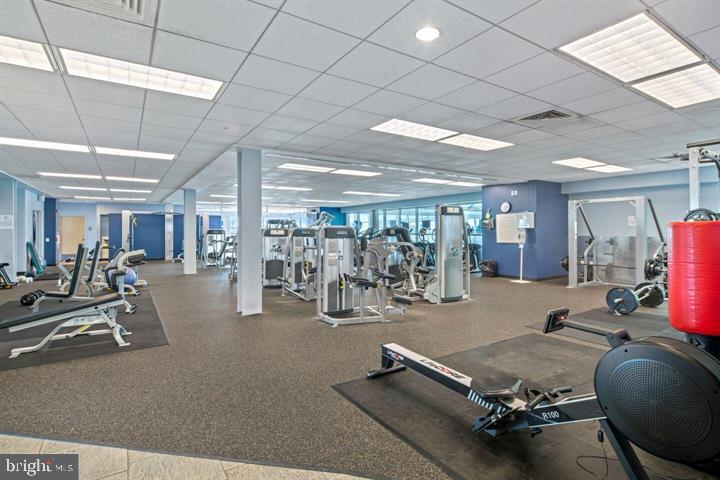 901 North Penn Street, Unit R507 Philadelphia, PA 19123 - Photo 24 of 28 a view of a room with gym equipment