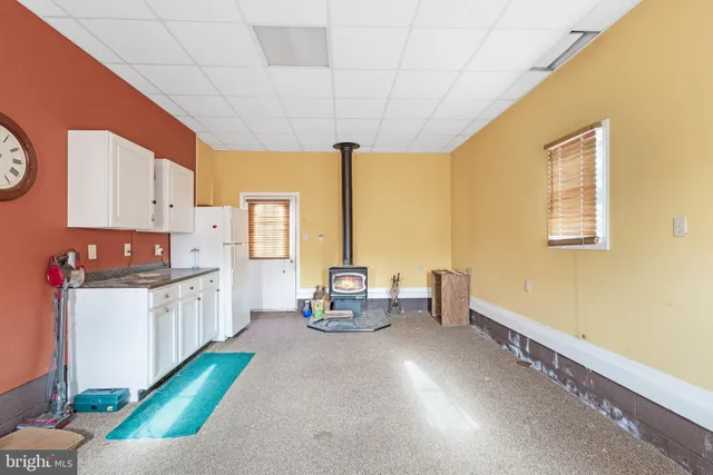 a very nice looking room with a large window