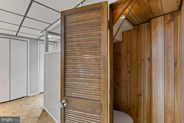 a view of a door and a door